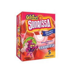 GELATINA HEINZ SONRISSA 66G, FRAMBUESA  