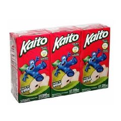 JUGO KAITO MANZANA UHT 3 PACK X 200ML   