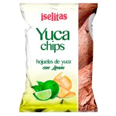 YUCA CHIPS ISELITAS SABOR LIMON 180G