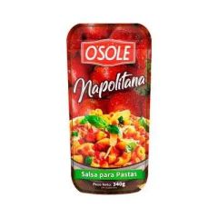 SALSA PARA PASTAS OSOLE NAPOLITANA POUCH DE 340G