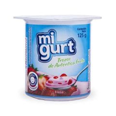 YOGUR BATIDO MIGURT DE FRESA 125G