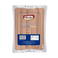 SALCHICHAS COCIDAS MOVILLA DE PAVO 250G