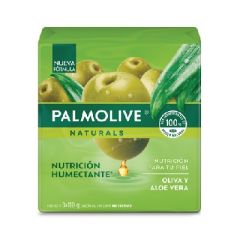 JABON ALOE Y OLIVA PALMOLIVE 3 X 110G