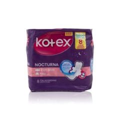 TOALLAS SANITARIAS DE NOCHE KOTEX 8UN