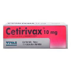 CETIRIVAX 10MG X10 CAPSULAS BLANDAS