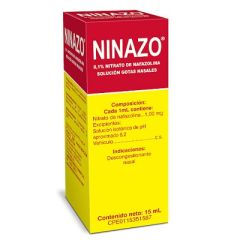 GOTAS NASALES AL 0.1% NINAZO DE 15ML