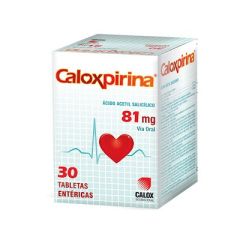 CALOXPIRINA 81 MG X 30 TABLETAS ENTERICAS