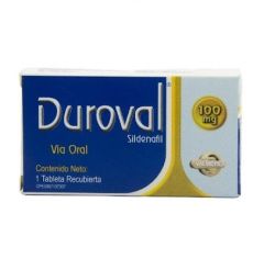 DUROVAL 100 MG X 1 TABLETAS