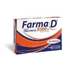 FARMA D 5000 UI X 10 TABLETAS RECUBIERTAS