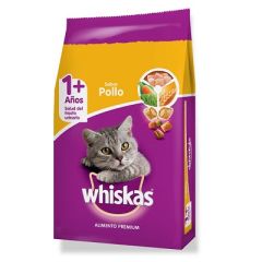 ALIMENTO PARA GATOS WHISKAS POLLO MAS DE 1A 500G