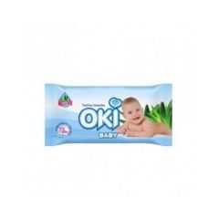 TOALLITAS HÚMEDAS OKI BABY ALOE VERA 72 UNIDADES