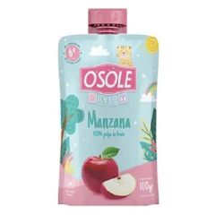 COMPOTA MANZANA OSOLE POUCH 100G        