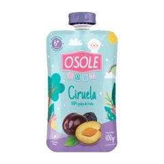 COMPOTA CIRUELA OSOLE POUCH S GLUTEN100G