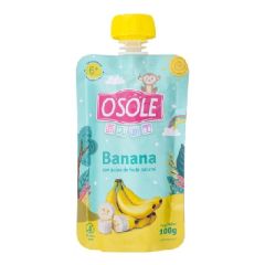 COMPOTA OSOLE BANANA POUCH 100G         